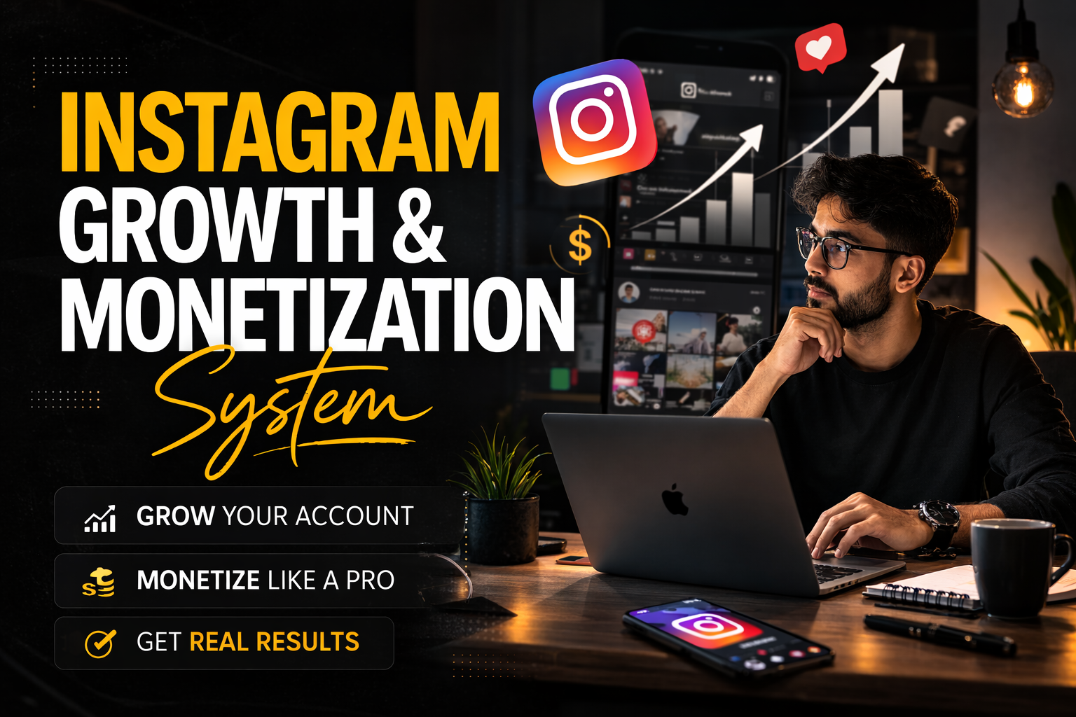 Instagram Growth & Monetization System-Image
